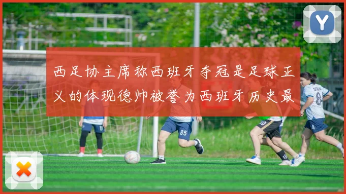 西足协主席称西班牙夺冠是足球正义的体现德帅被誉为西班牙历史最佳教练